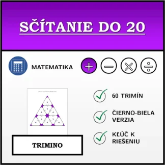Trimino: Sčítanie do 20
