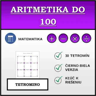 Tetromino: Aritmetika do 100