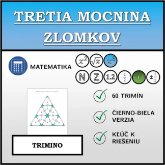 Trimino: Tretia mocnina zlomkov