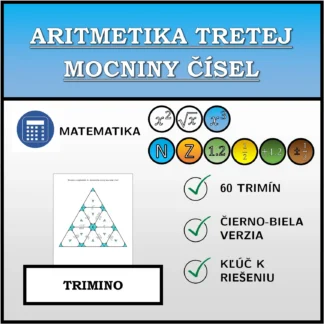 Trimino: Aritmetika tretej mocniny čísel