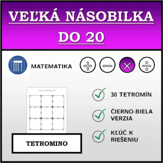 Tetromino: Veľká násobilka do 20