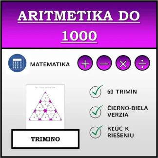 Trimino: Aritmetika do 1000