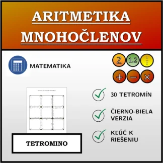 Tetromino: Aritmetika mnohočlenov