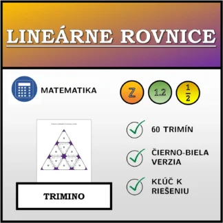 Trimino: Lineárne rovnice