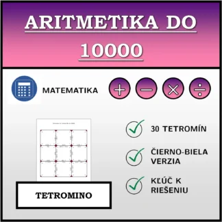 Tetromino: Aritmetika do 10000
