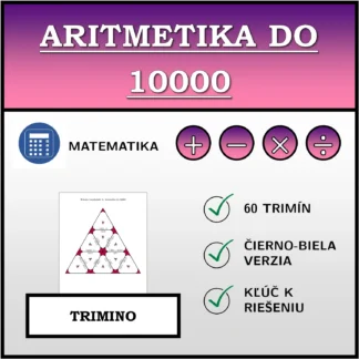 Trimino: Aritmetika do 10000