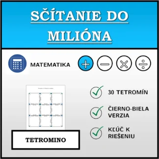 Tetromino: Sčítanie do milióna
