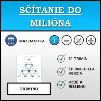 Trimino: Sčítanie do milióna