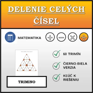 Trimino: Delenie celých čísel