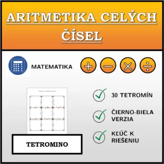Tetromino: Aritmetika celých čísel