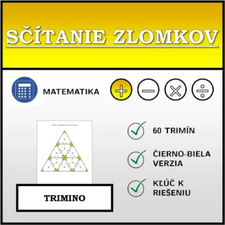 Trimino: Sčítanie zlomkov