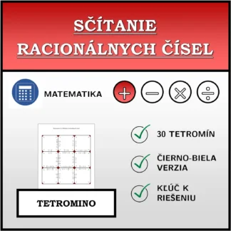 Tetromino: Sčítanie racionálnych čísel