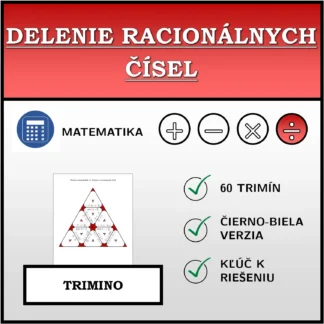 Trimino: Delenie racionálnych čísel