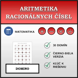 Domino: Aritmetika racionálnych čísel