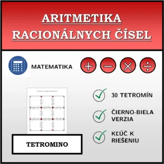 Tetromino: Aritmetika racionálnych čísel