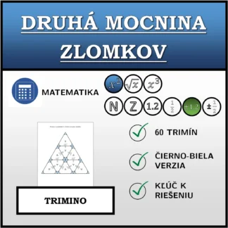 Trimino: Druhá mocnina zlomkov